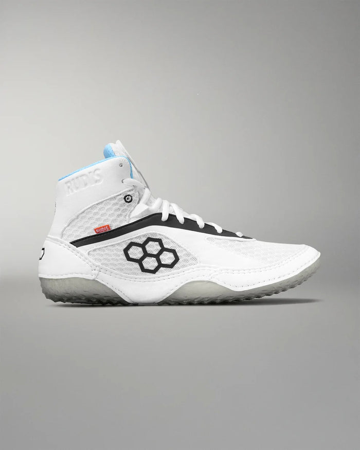 Rudis ALPHA 2.0 GHOST WHITE Wrestling Shoes - Takedown Distribution