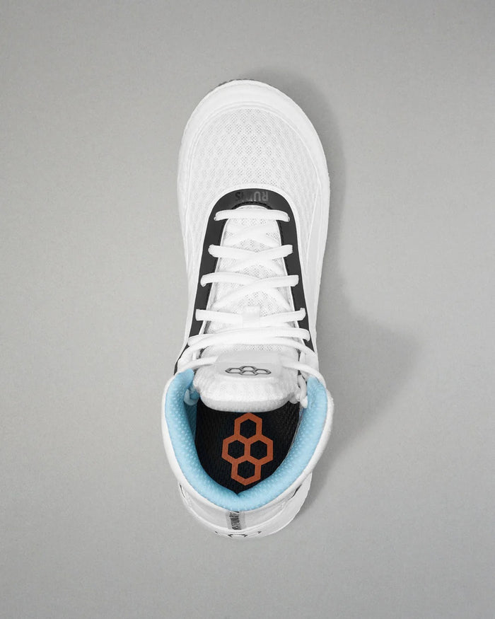 Rudis ALPHA 2.0 GHOST WHITE Wrestling Shoes - Takedown Distribution