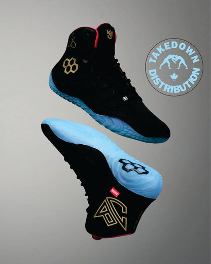 Rudis JB1 BLACKBIRD Wrestling Shoes - Takedown Distribution