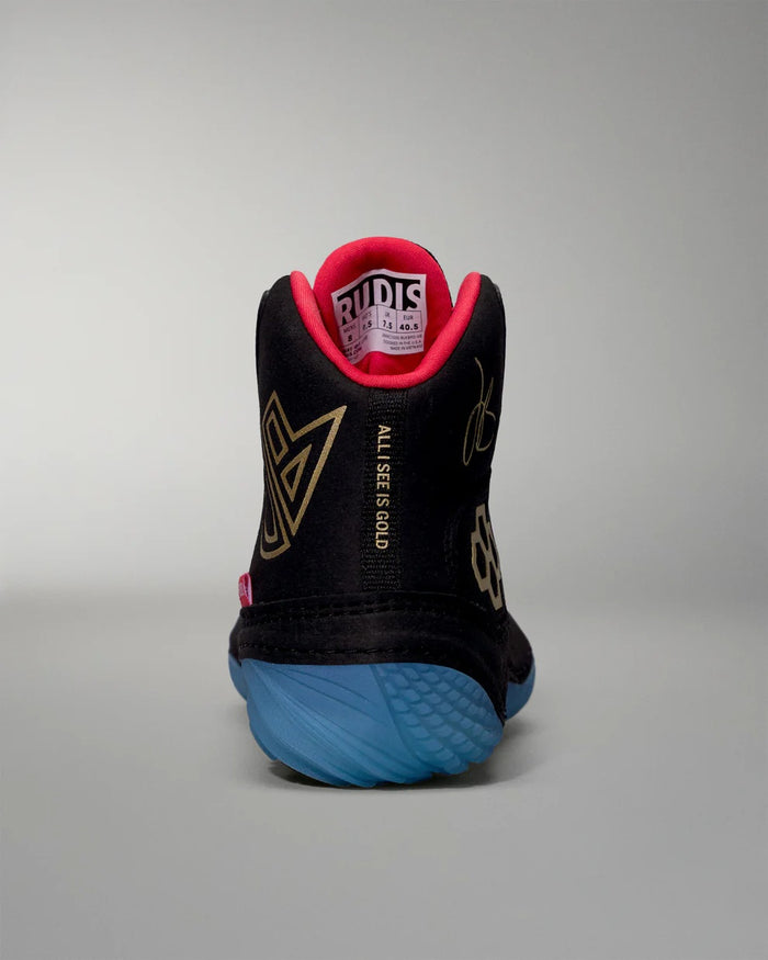 Rudis JB1 BLACKBIRD Wrestling Shoes - Takedown Distribution