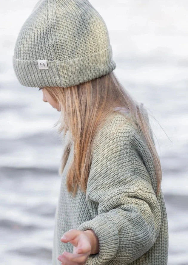 Sage Chunky Knit Sweater