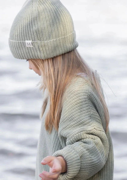 Sage Chunky Knit Sweater