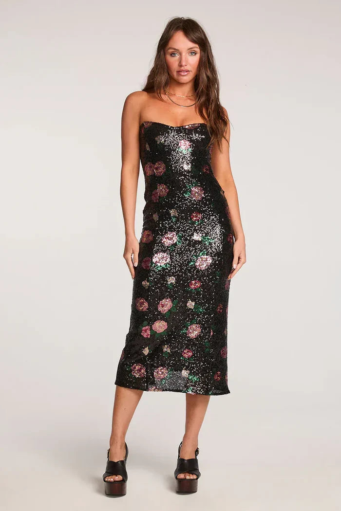Saltwater Luxe Oaklie Multi Midi Dress