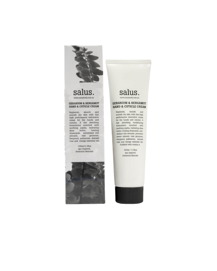 Salus Geranium and Bergamont Hand and Cuticle Cream