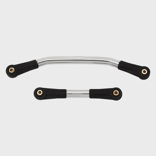 SCX24-144 INJORA Stainless Steel Steering Link with Plastic Rod Ends for SCX24 AX24