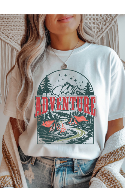 Seek Adventure Graphic Tee