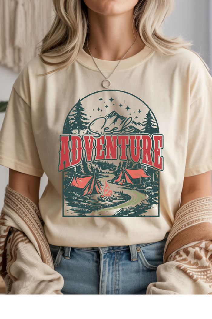 Seek Adventure Graphic Tee