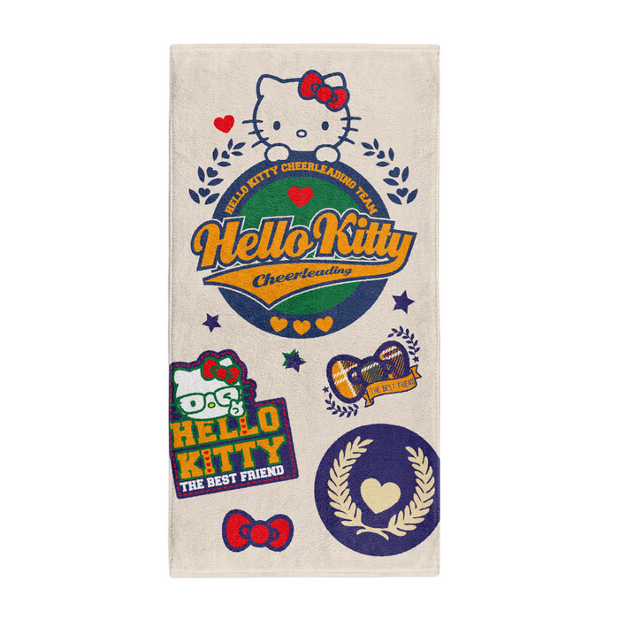 Serviette microfibre - Hello Kitty Cheerleading