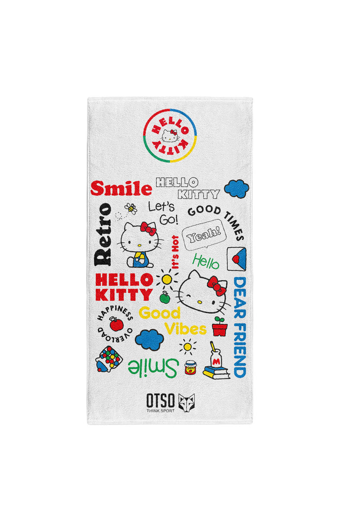 Serviette microfibre - Hello Kitty Smile