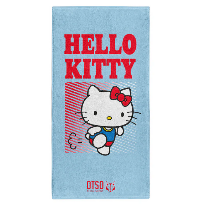 Serviette microfibre - Hello Kitty Stripes