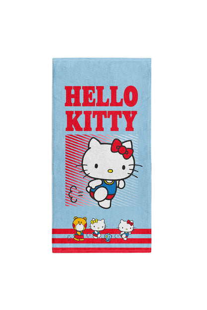 Serviette microfibre - Hello Kitty Stripes