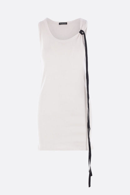 Seva tank top in rib cotton