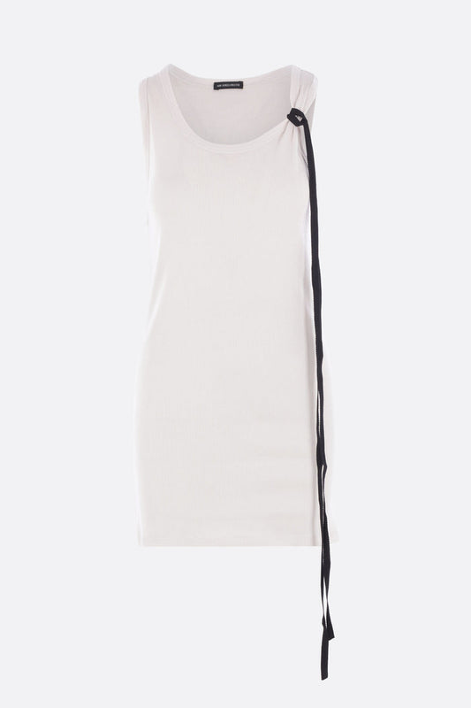 Seva tank top in rib cotton