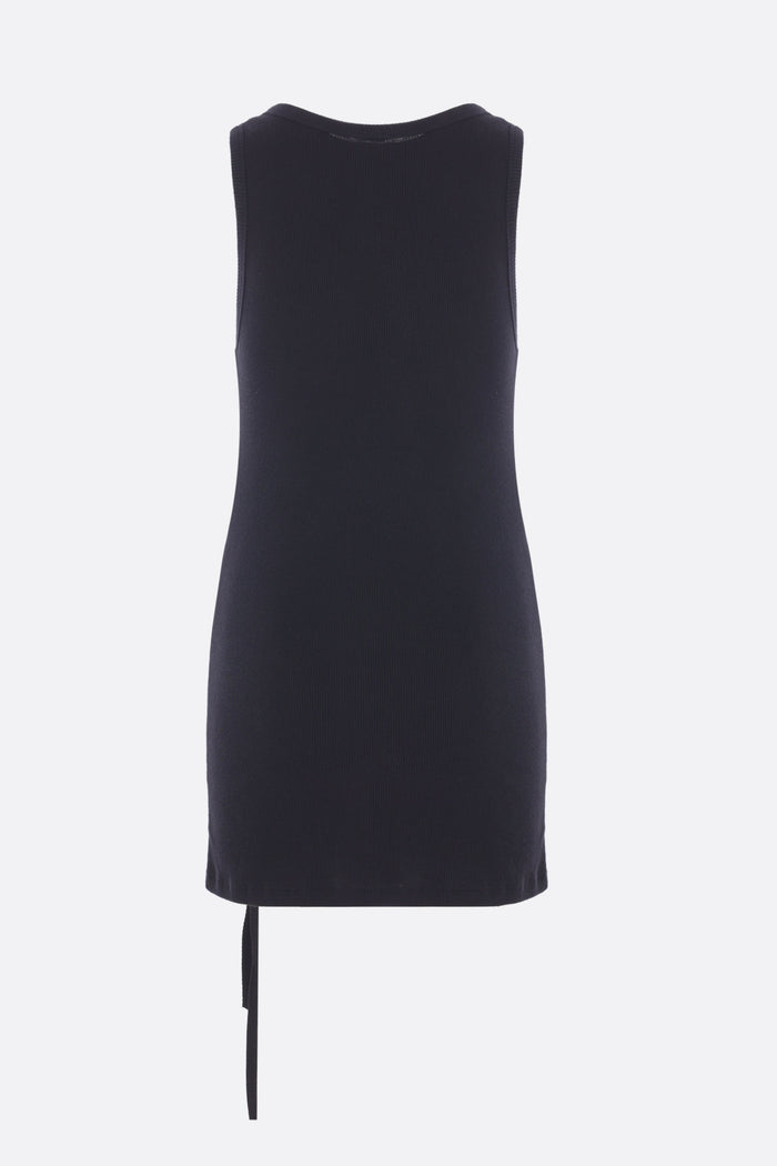 Seva tank top in rib cotton