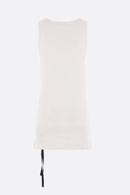 Seva tank top in rib cotton