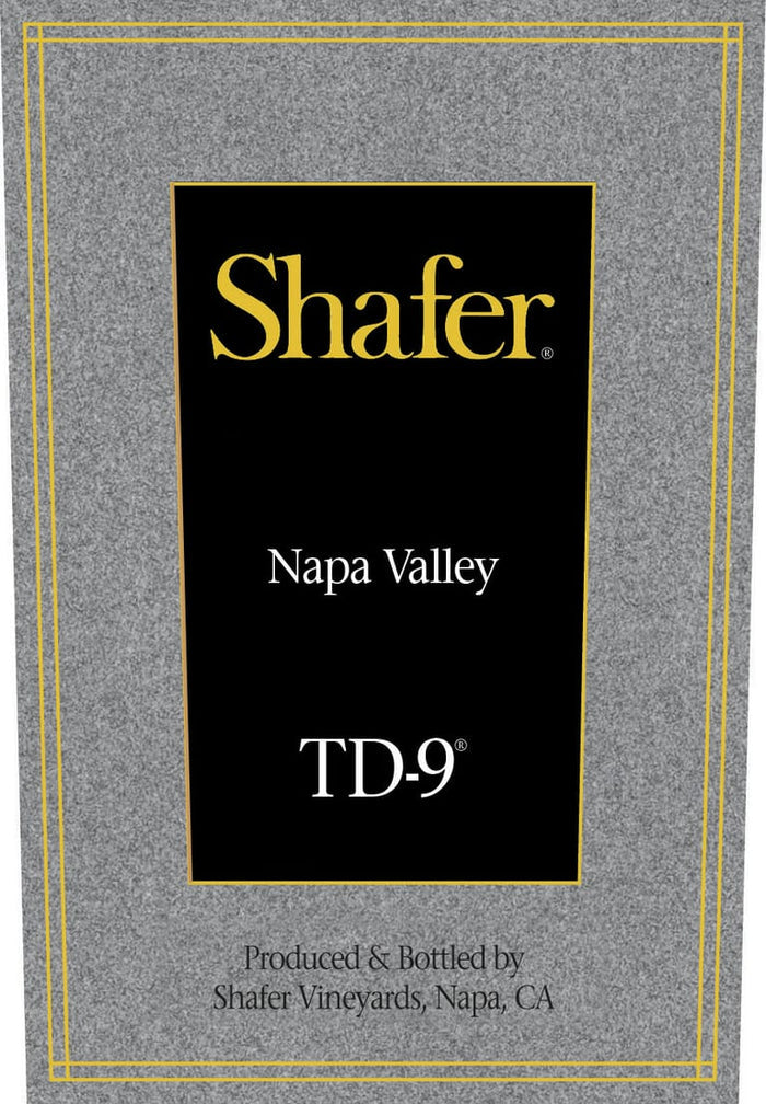 Shafer TD9 Red Blend, Napa Valley California