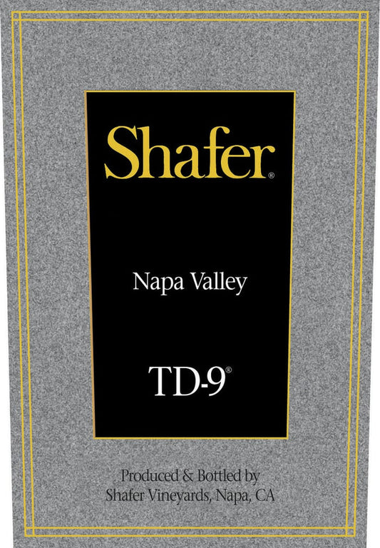 Shafer TD9 Red Blend, Napa Valley California