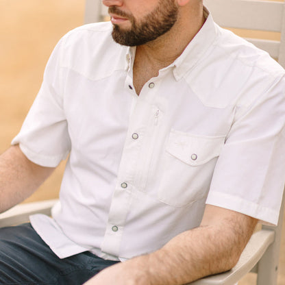 Short Sleeve Western Field Shirt/Llano by Texas Standard