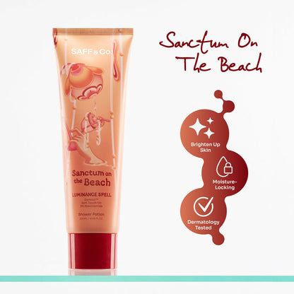 Shower Potion Sanctum on the beach