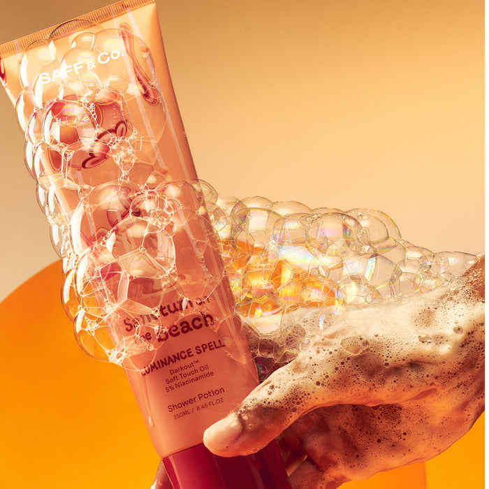 Shower Potion Sanctum on the beach