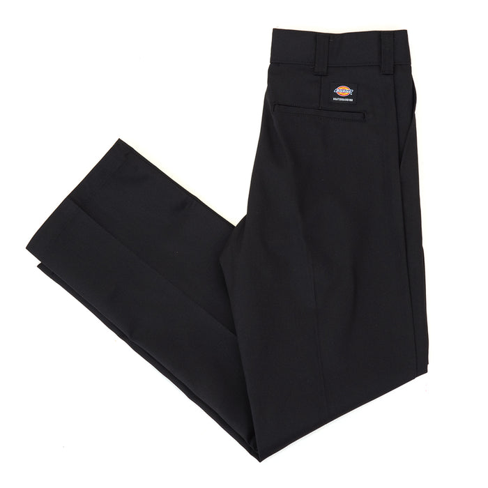 Skateboarding Regular Fit Twill Pants (Black) (S)