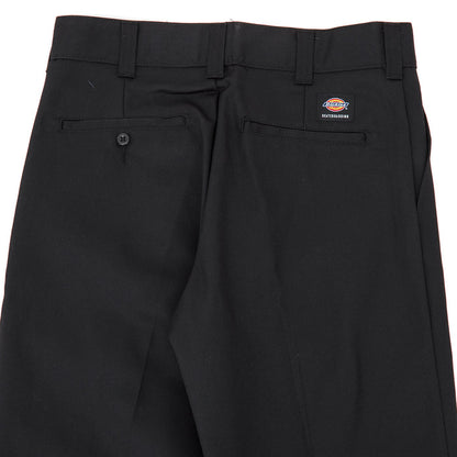 Skateboarding Regular Fit Twill Pants (Black) (S)