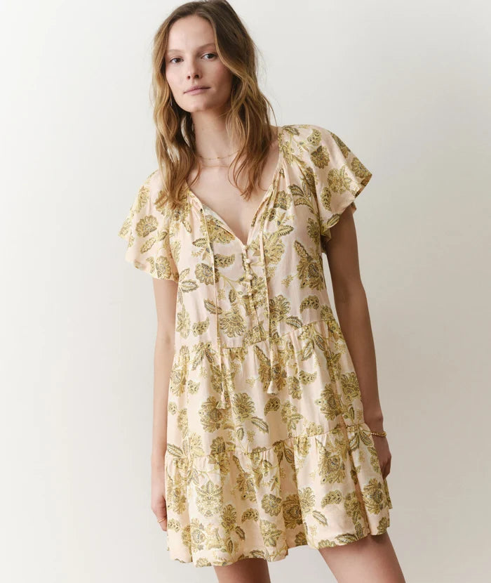 Skye Mini Dress Pink Floral