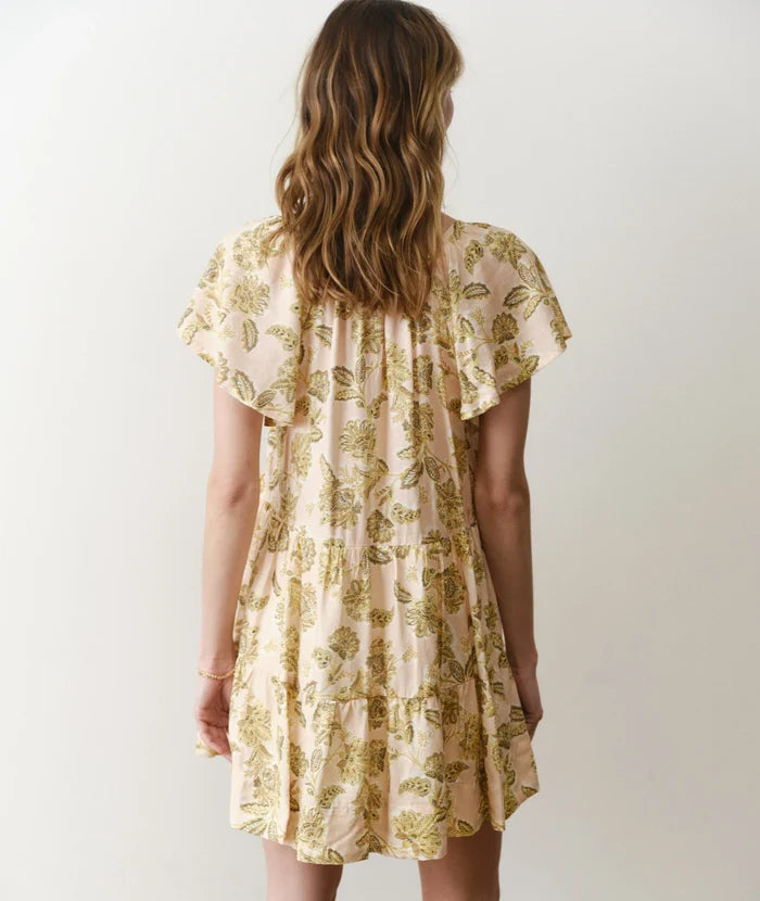 Skye Mini Dress Pink Floral