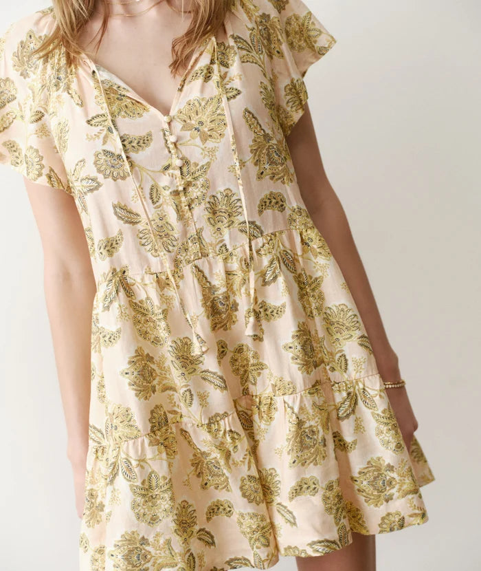 Skye Mini Dress Pink Floral