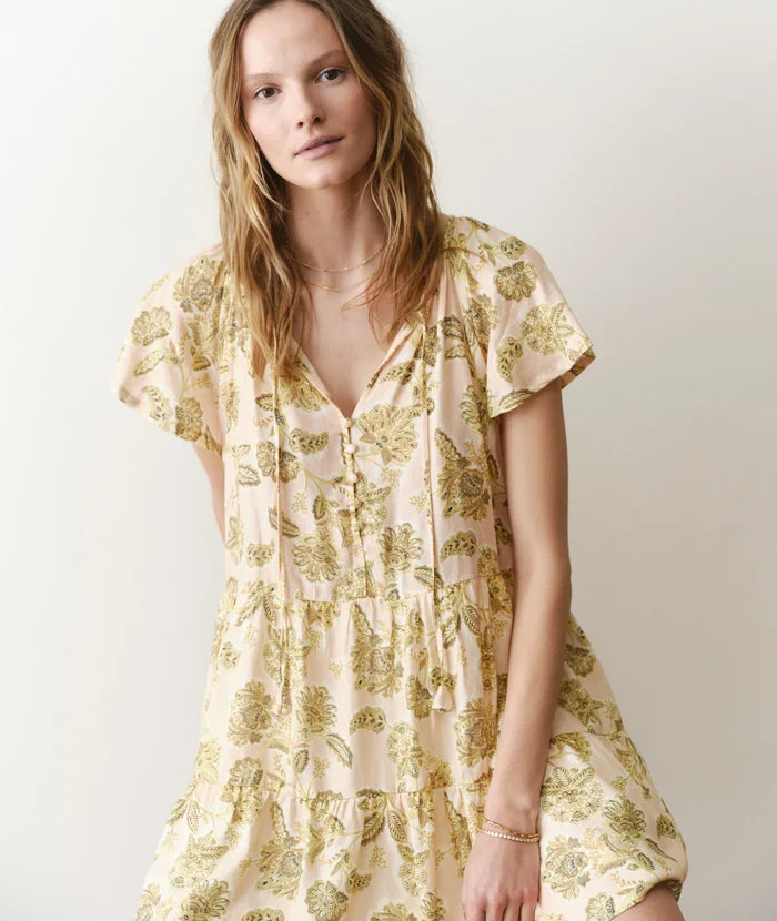 Skye Mini Dress Pink Floral
