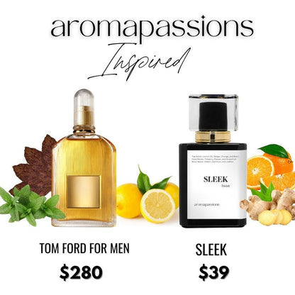 SLEEK | Inspired by TOM FORD TOM FORD FOR MEN | Tom Ford for Men Dupe Pheromone Perfume - aromapassions