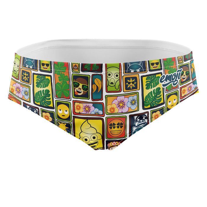 Slip de bain - Emoji Portrait