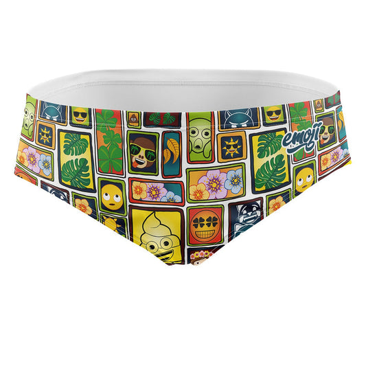 Slip de bain - Emoji Portrait