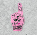Slut for Women's sports vinyl sticker