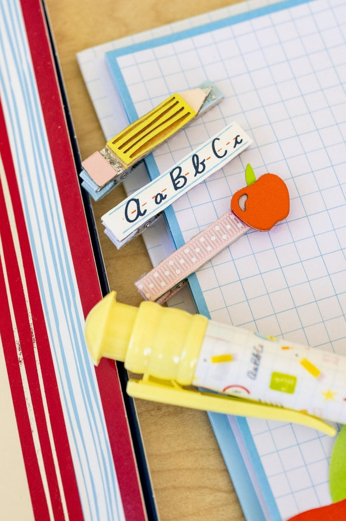 Smarty Pants ABC Hair Bar Clip Set