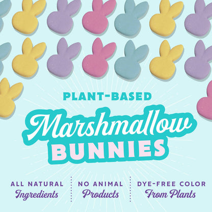 Snackatere - GoodMallow Plant-Based Easter Bunny Marshmallows