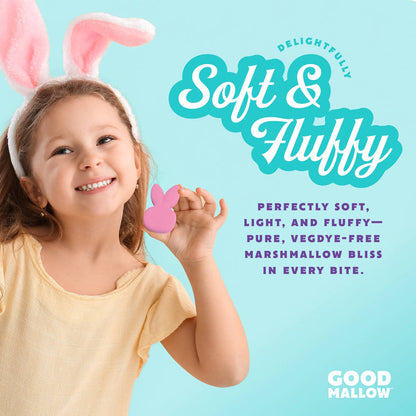 Snackatere - GoodMallow Plant-Based Easter Bunny Marshmallows