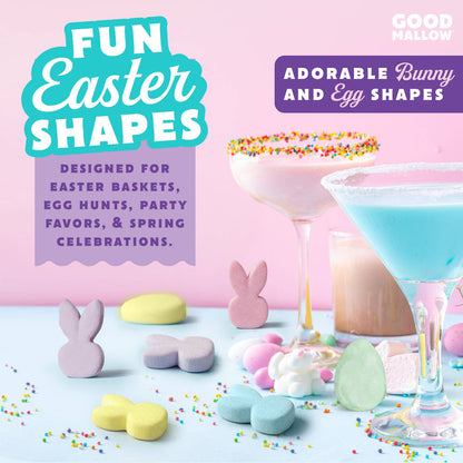 Snackatere - GoodMallow Plant-Based Easter Bunny Marshmallows
