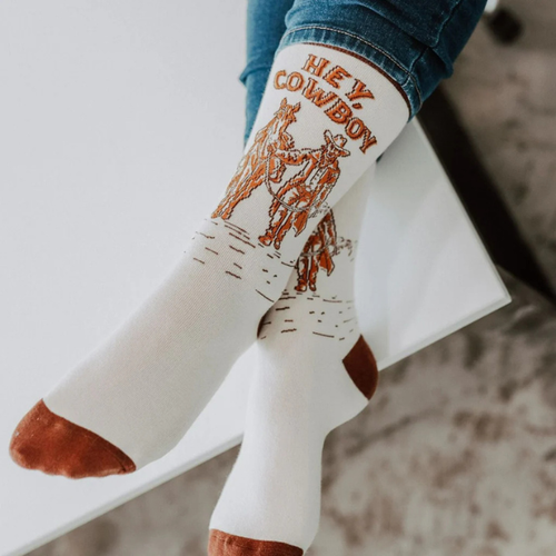 Socks-Hey Cowboy Unisex