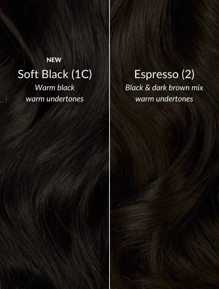 Soft Black (1C) Seamless Clip-Ins