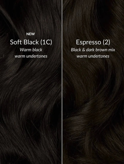Soft Black (1C) Seamless Clip-Ins