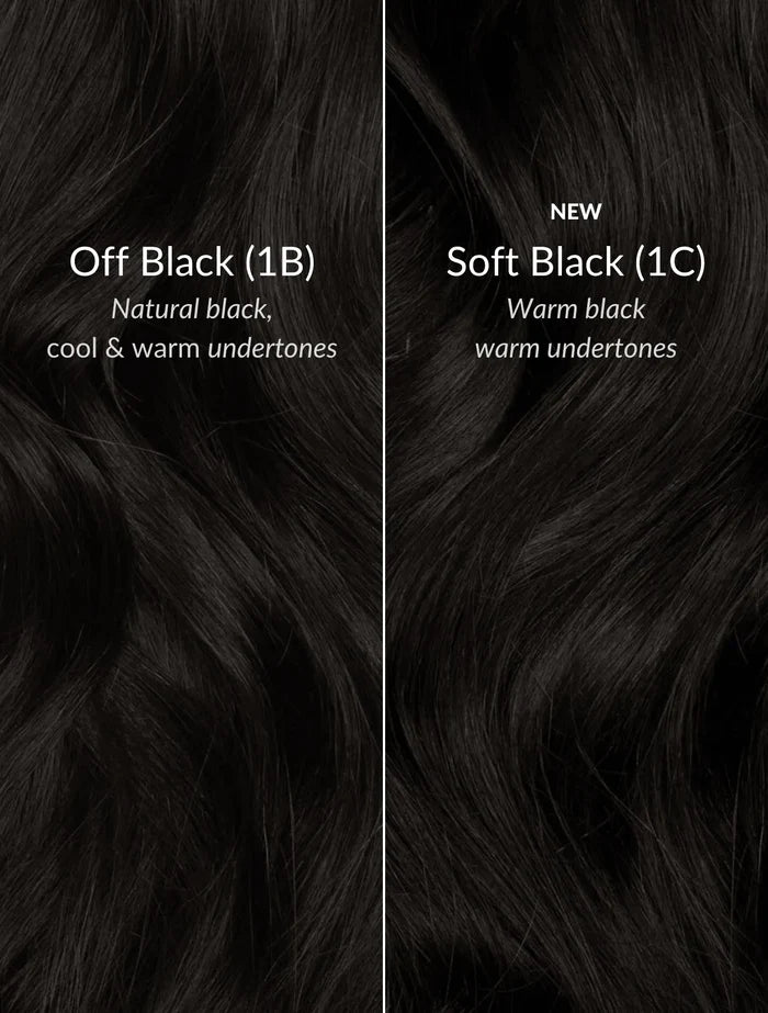 Soft Black (1C) Seamless Clip-Ins