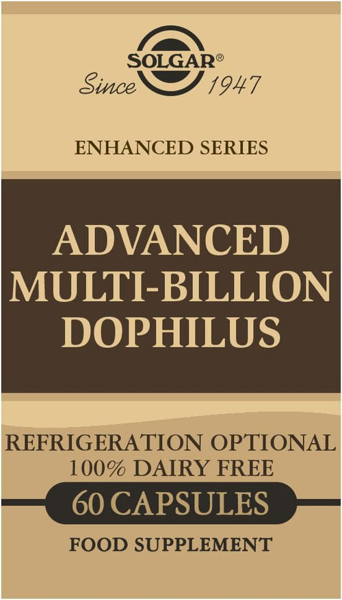 Solgar Advanced Multi-Billion Dophilus, 60 Vegetable Capsules