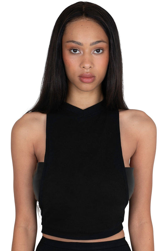 SOLUTION Jeffrey Campbell Top Black