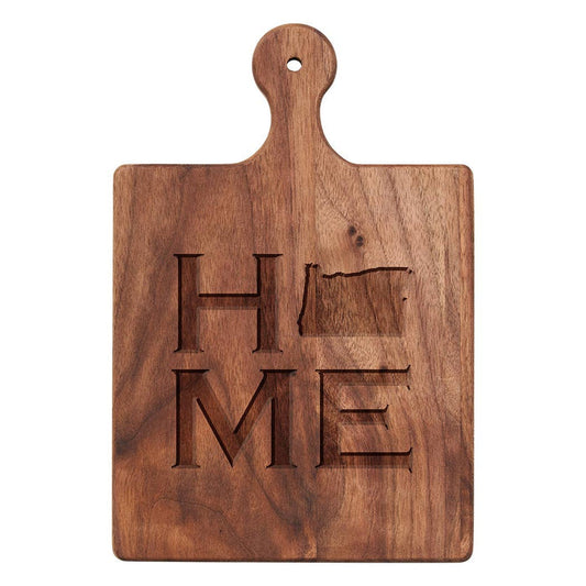 Sophistiplate - "Oregon" Artisan Walnut Paddle Board | 9" x 6"