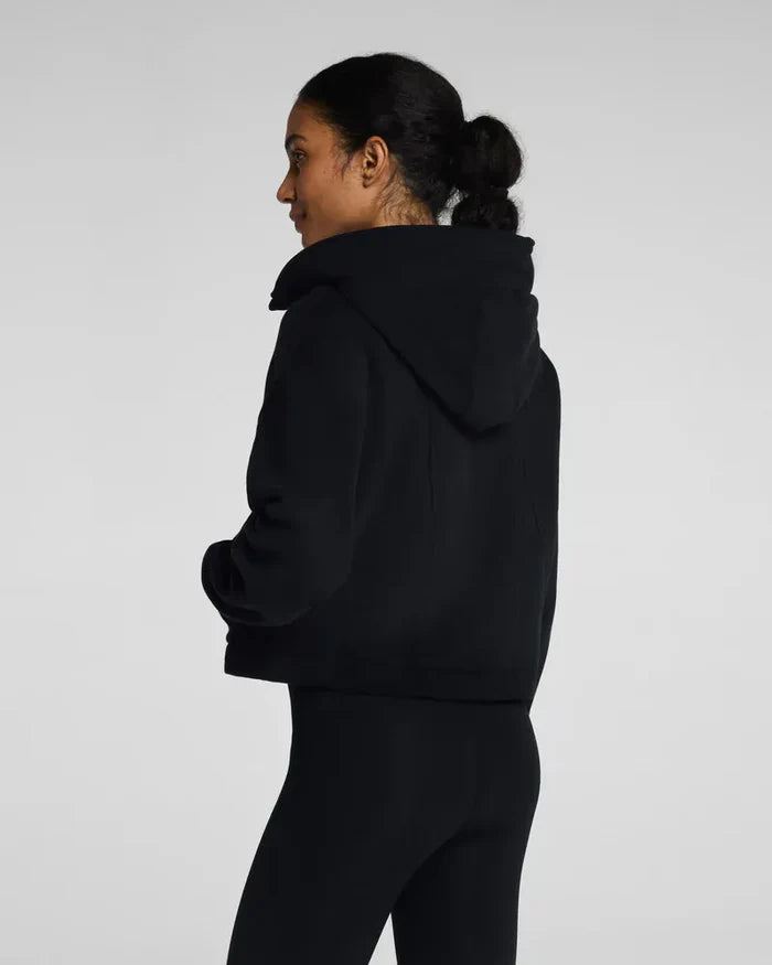 Spanx Cotton Fleece Full Zip Hoodie