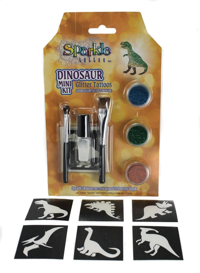 Sparkle Dinosaur Glitter Tattoo Mini Kit - New Arrival – My Store