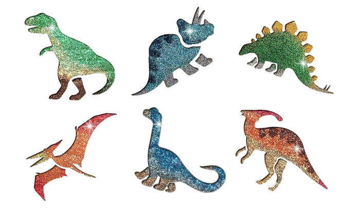 Sparkle Dinosaur Glitter Tattoo Mini Kit
