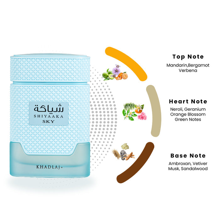 SPECIAL EDITION SHIYAAKA SKY 100 ML EAU DE PARFUM - Khadlaj Perfumes
