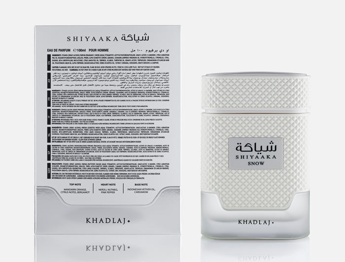 SPECIAL EDITION SHIYAAKA SNOW 100 ML EAU DE PARFUM FOR MEN - Khadlaj Perfumes